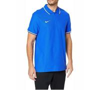 Nike Polo Shirt Men's Small Blue Cotton Embroidered Short Sleeve Top Golf Casual
