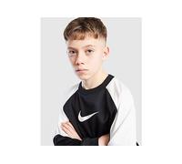 Nike Poly Crew Sweatshirt/Shorts Set Junior - Black 8-10Y