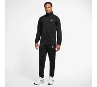 Nike Poly Fleece Tracksuit Set Track Top Jacket Joggers Pants Black Size Medium