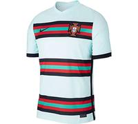 Nike Portugal 2020 Stadium Away T-Shirt Teal Tint/Black M