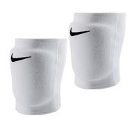 Nike Premium Dri-Fit Knee Pads (1 Pair), Essential/Streak/Varsity, Cushioning/Sweat-wicking/Unisex (Essential White - M/L)