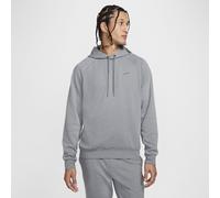Nike Primary Fleece Men's Dri-FIT UV Pullover Performance Hoodie - Grey - Polyester/Cotton M