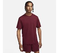 Nike Primary Men's Dri-FIT Short-sleeve Versatile Top - Red - Cotton/Polyester M