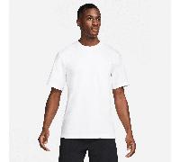 Nike Primary Men's Dri-FIT Short-sleeve Versatile Top - White - Cotton/Polyester XS