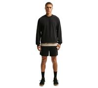 Nike Primary Nanoknit II1302-010 Performance Long-Sleeved Shirt with Dri-Fit Technology and UV Protection for Men, Black/Black, S
