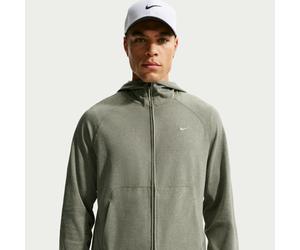 Nike Primary NanoKnit Men's Dri-FIT UV Protection Full-Zip Performance Hoodie - Green - Polyester/Elastane M