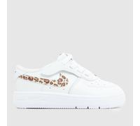 Nike Print Force 1 Low EasyOn Girls Toddler Trainers UK 9.5 (EU 27)