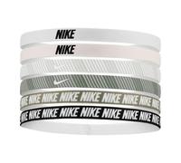 Nike Printed Flex Classic Headband (Pack of 6) - Soft Pink/Light Grey/White - One Size - Soft Pink/Light Grey/White