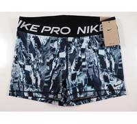 NIKE PRO 3" DRI FIT GYM TRAINING WORKOUT SHORTS DQ5573-010 WOMEN L XL