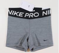 NIKE PRO 3" DRI FIT TIGHT FIT GYM TRAINING SHORTS - GREY CZ9857-084 WOMEN M L