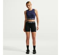 Nike Pro 365 Women's 12.5cm (Approx.) Mid-Rise Shorts - Black - Polyester/Elastane S (UK 8-10)