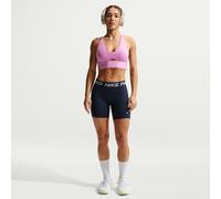 Nike Pro 365 Women's 12.5cm (Approx.) Mid-Rise Shorts - Blue - Polyester/Elastane XL (UK 20-22)