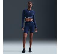 Nike Pro 365 Women's 20cm (approx.) Shorts - Blue - Inseam M (UK 12-14)