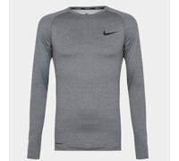 Nike NP Top Ls Tight Long Sleeved T-Shirt - Smoke Grey/Light Smoke Grey/(Black), M
