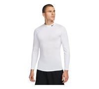 Nike Pro Dri-FIT Fitness Mock-Neck Long T-Shirt 'White' FB7909-100 XL
