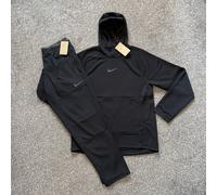 Nike Pro Dri-Fit Fleece Mens Fitness Set Full Tracksuit Pullover Medium RRP £160