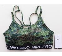 NIKE PRO DRI FIT INDY FLORAL SPORTS TRAINING GYM BRA DM0568-328 WOMEN M L