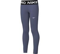Nike Pro Dri-FIT Older Kids' (Girls') Leggings - Blue - Polyester/Elastane XS