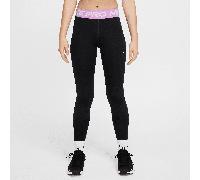 Nike Pro Dri-FIT Older Kids' (Girls') Leggings - Black - Polyester/Elastane XL