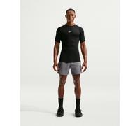 NIKE FB7932-010 M NP DF Tight TOP SS Sweatshirt Men's Black/White Size 2XL