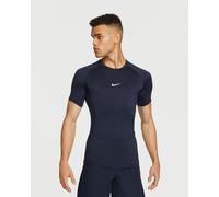Nike Pro Dri-FIT short sleeve T-shirt navy blue - L