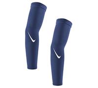 Nike Pro Dri-Fit Sleeves 4.0, Navy, ADULT SMALL/MEDIUM