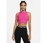 NIKE PRO DRI FIT TRAINING CROPPED CROP HALF ZIP TANK TOP DM6952-621 WOMEN M L