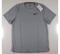 NIKE PRO DRI FIT TRAINING GYM SHORT SLEEVE TOP PARTICLE GREY CZ1181-073 MEN M