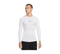 Nike Pro Dri-fit Training Longsleeve White C100