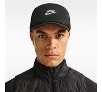 Nike Pro Dri-FIT Unstructured Swoosh Run Cap - Black - Polyester M/L