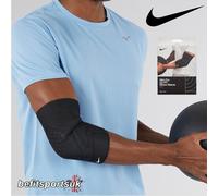 NIKE PRO ELBOW SUPPORT SLEEVE BRACE DRI FIT GYM SPORTS COMPRESSION INJURY BLACK