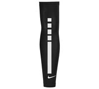 Nike Pro Elite Arm Sleeve 2.0 Compression Sleeves Running Training Fitness Sports Arm Sleeves Breathable Lightweight Single Arm Sleeve, Black/White/White, S/M