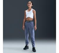Nike Pro Fleece Older Kids' (Girls') Dri-FIT Joggers - Blue - Fleece L