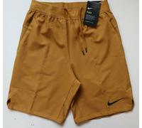 NIKE PRO FLEX VENT MAX TRAINING GYM DRI FIT SHORTS WHEAT CJ1957-790 MEN XS