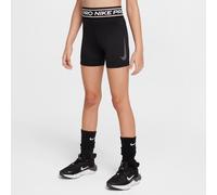 Nike Pro Girls' 7.5cm (approx.) Shorts - Black - Polyester/Elastane XS