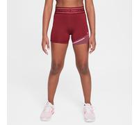 Nike Pro Girls' Dri-FIT 7.5cm (approx.) Shorts - Red - Polyester/Elastane S
