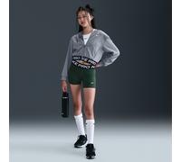 Nike Pro Girls' Shorts - Green - Polyester/Elastane M
