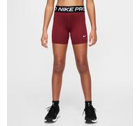 Nike Pro Girls' Shorts - Red - Polyester/Elastane L