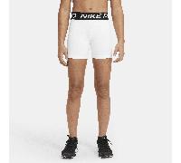 Nike Pro Girls' Shorts - White - Polyester/Elastane XL