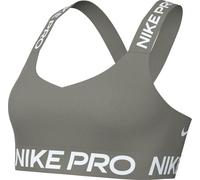 Nike Pro HF5372-320 Unpadded Sports Bra with Light Support Light Army/White XL