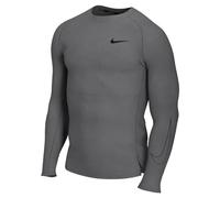Nike, Pro, Long Sleeve Tight Fit, Iron Grey/Black/Black, XL, Man