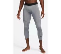 Nike Pro Men's Dri-FIT 3/4-Length Fitness Tights - Grey - Polyester/Elastane L