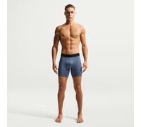 Nike Pro Men's Dri-FIT Fitness Shorts - Blue - Polyester/Elastane M