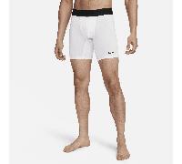 NIKE Men's M Np Df Short Mid Thigh Length Tight, White/Black, M