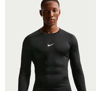 Nike Pro Men's Dri-FIT Tight Long-Sleeve Fitness Top - Black - Polyester/Elastane L