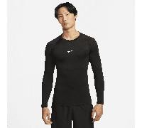 Nike Pro Men's Dri-FIT Tight Long-Sleeve Fitness Top - Black - Polyester/Elastane M