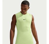 Nike Pro Men's Dri-FIT Tight Sleeveless Fitness Top - Green - Polyester/Elastane L