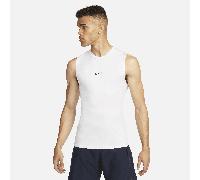 Nike Pro Men's Dri-FIT Tight Sleeveless Fitness Top - White - Polyester/Elastane XXL