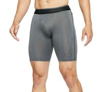 Nike Pro Mens Shorts 10” Long Compression Gym Medium Iron Grey. DD1911-068