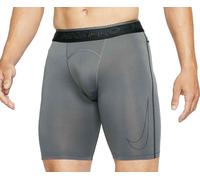 Nike Pro Mens Shorts 10” Long M Iron Grey Compression Gym Training DD1911-068